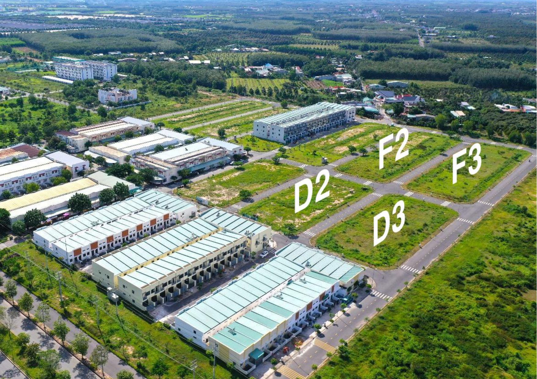 Vị trí 4 block D2 D3 F2 F3 The Living Hub