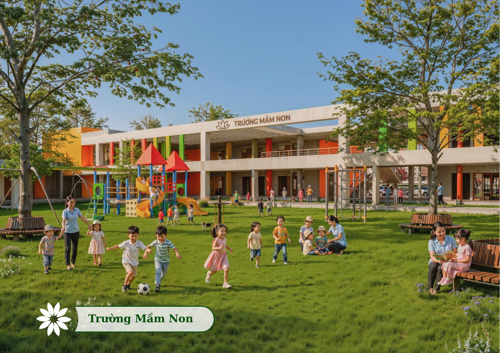 Trường mầm non nội khu